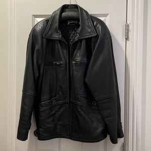 Men’s Schott Vintage Heavyweight Leather Jacket XL.